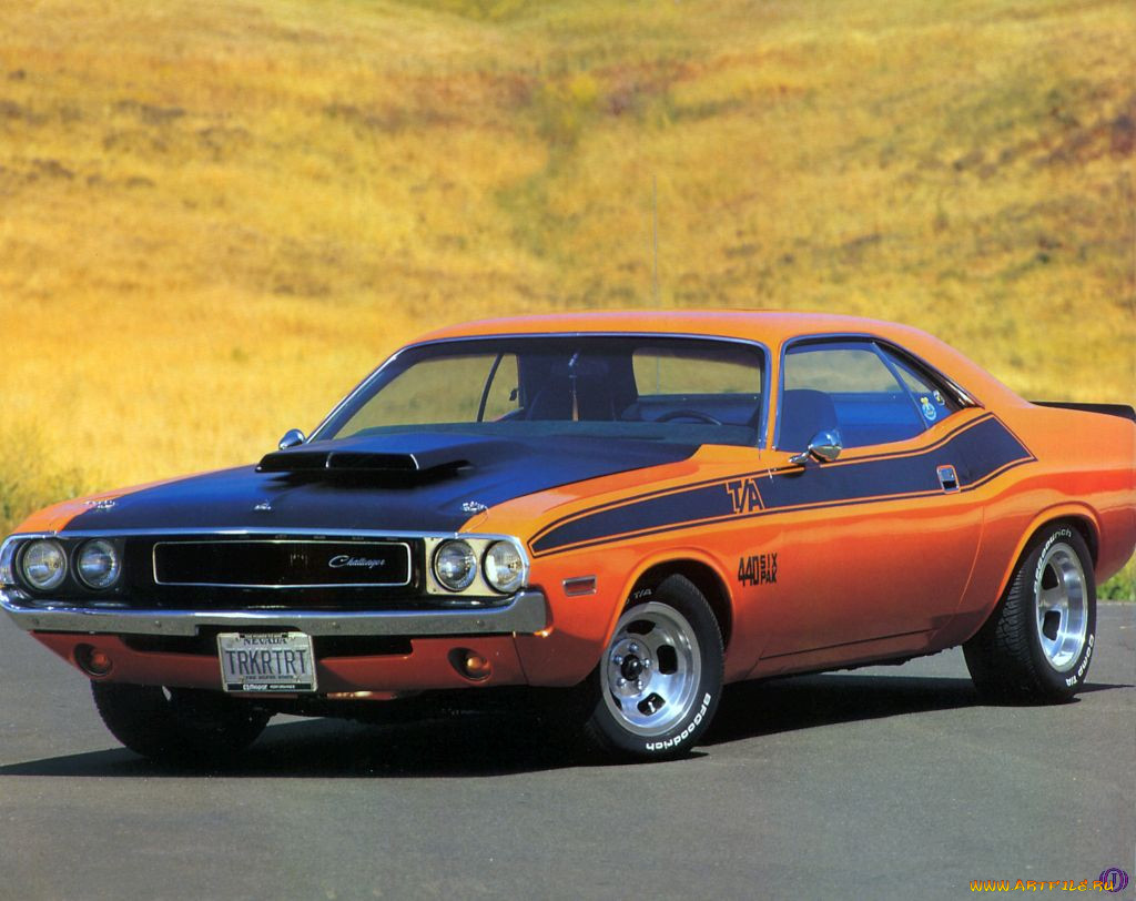 dodge, challenger, 1971, 